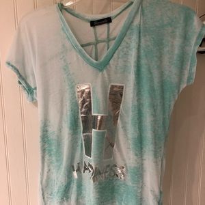 Signarelli “Happiness” V Neck T Shirt